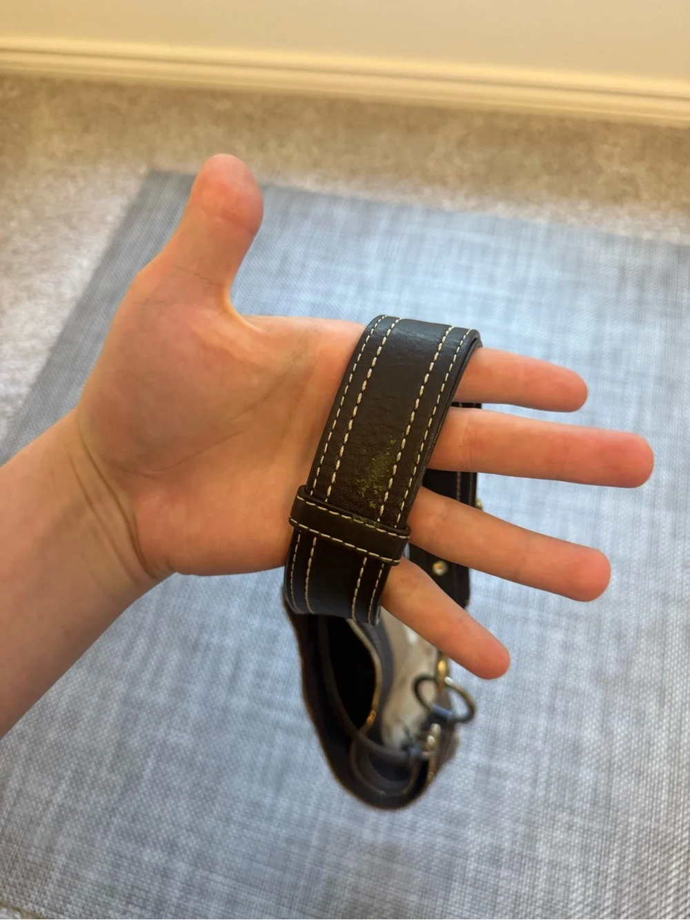 Coach Patchwork Hobo Bag in Brown and Tan USED